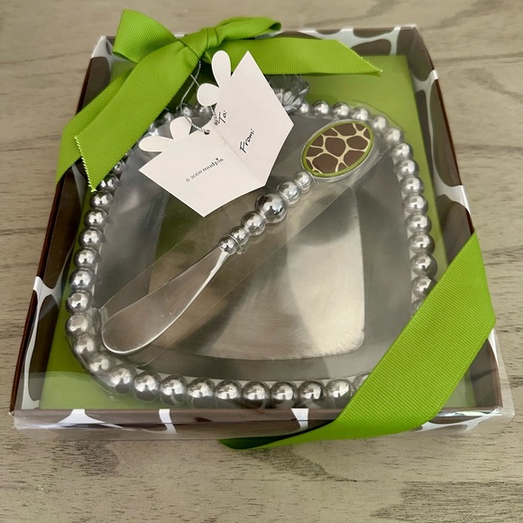 COPY - Mud pie Artichoke bowl with spreader - Picture 5 of 5